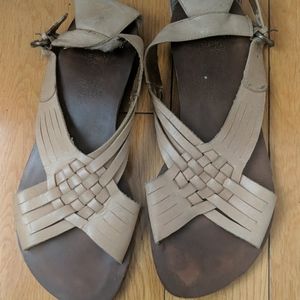 Tan Leather Sandals